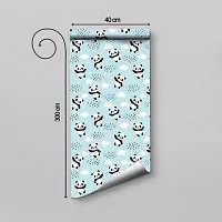 DeCorner - Self Adhesive Wallpaper for Walls (CloudPanda) Extra Large Size (300x40) Cm Wall Stickers for Bedroom | Wall Stickers for Living Room | Wall Stickers for Kitchen | Pack of-1-thumb3