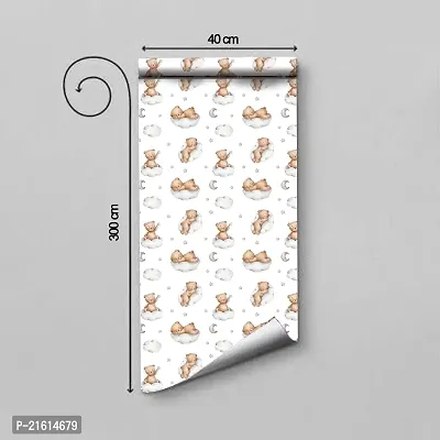 DeCorner - Self Adhesive Wallpaper for Walls (SleepingPanda) Extra Large Size (300x40) Cm Wall Stickers for Bedroom | Wall Stickers for Living Room | Wall Stickers for Kitchen | Pack of-1-thumb3