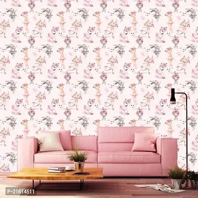 DeCorner - Self Adhesive Wallpaper for Walls (BlushingCat) Extra Large Size (300x40) Cm Wall Stickers for Bedroom | Wall Stickers for Living Room | Wall Stickers for Kitchen | Pack of-1-thumb4