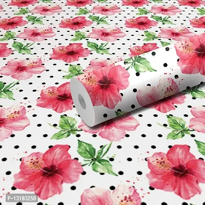 WALLWEAR - Self Adhesive Wallpaper For Walls And Wall Sticker For Home D&eacute;cor (PaperFlower) Extra Large Size (300x40cm) 3D Wall Papers For Bedroom, Livingroom, Kitchen, Hall, Office Etc Decorations