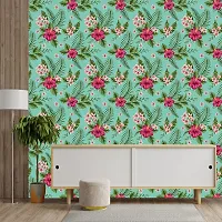 DeCorner - Self Adhesive Wallpaper for Walls (GardenFlower) Extra Large Size (300x40) Cm Wall Stickers for Bedroom | Wall Stickers for Living Room | Wall Stickers for Kitchen | Pack of-1-thumb2