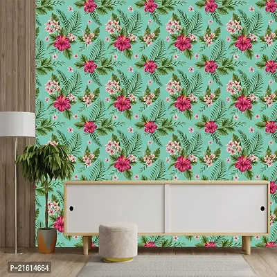 DeCorner - Self Adhesive Wallpaper for Walls (GardenFlower) Extra Large Size (300x40) Cm Wall Stickers for Bedroom | Wall Stickers for Living Room | Wall Stickers for Kitchen | Pack of-1-thumb3