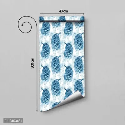 Self Adhesive Wallpapers (PeacockPoison) Wall Stickers Extra Large (300x40cm) for Bedroom | Livingroom | Kitchen | Hall Etc-thumb2