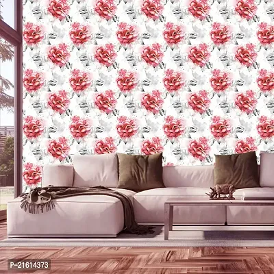 DeCorner - Self Adhesive Wallpaper for Walls (PaintingRose) Extra Large Size (300x40) Cm Wall Stickers for Bedroom | Wall Stickers for Living Room | Wall Stickers for Kitchen | Pack of-1-thumb2