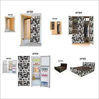 Self Adhesive Wallpapers (Grafity) Wall Stickers Extra Large (300x40cm) for Bedroom | Livingroom | Kitchen | Hall Etc-thumb4