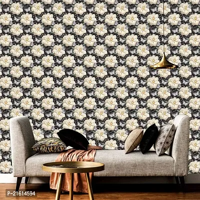 DeCorner - Self Adhesive Wallpaper for Walls (GraniteFlower) Extra Large Size (300x40) Cm Wall Stickers for Bedroom | Wall Stickers for Living Room | Wall Stickers for Kitchen | Pack of-1-thumb2