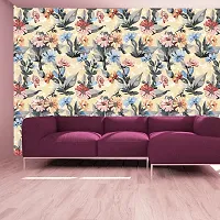 DeCorner - Self Adhesive Wallpaper for Walls (TextureFlower) Extra Large Size (300x40) Cm Wall Stickers for Bedroom | Wall Stickers for Living Room | Wall Stickers for Kitchen | Pack of-1-thumb1