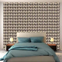 DeCorner - Self Adhesive Wallpaper for Walls (PaperFan) Extra Large Size (300x40) Cm Wall Stickers for Bedroom | Wall Stickers for Living Room | Wall Stickers for Kitchen | Pack of-1-thumb2