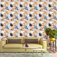 DeCorner - Self Adhesive Wallpaper for Walls (Bunny) Extra Large Size (300x40) Cm Wall Stickers for Bedroom | Wall Stickers for Living Room | Wall Stickers for Kitchen | Pack of-1-thumb1