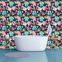 DeCorner - Self Adhesive Wallpaper for Walls (PaintingFlower) Extra Large Size (300x40) Cm Wall Stickers for Bedroom | Wall Stickers for Living Room | Wall Stickers for Kitchen | Pack of-1-thumb3