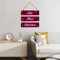 DeCorner Decorative Wooden Printed all Hanger | Wall Decor for Living Room | Wall Hangings for Home Decoration | Bedroom Wall Decor | Wooden Wall Hangings Home.(Time Heals Everything)-thumb2