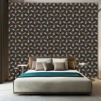 Self Adhesive Wallpapers (CoffeeBeansFlower) Wall Stickers Extra Large (300x40cm) for Bedroom | Livingroom | Kitchen | Hall Etc-thumb2