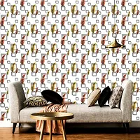 WALLWEAR - Self Adhesive Wallpaper For Walls And Wall Sticker For Home D&eacute;cor (ChokorFether) Extra Large Size (300x40cm) 3D Wall Papers For Bedroom, Livingroom, Kitchen, Hall, Office Etc Decorations-thumb2