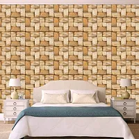 DeCorner - Self Adhesive Wallpaper for Walls (ModernBrick) Extra Large Size (300x40) Cm Wall Stickers for Bedroom | Wall Stickers for Living Room | Wall Stickers for Kitchen | Pack of-1-thumb2