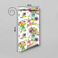 DeCorner - Self Adhesive Wallpaper for Walls (Bottle Plant) Extra Large Size (300x40) Cm Wall Stickers for Bedroom | Wall Stickers for Living Room | Wall Stickers for Kitchen | Pack of-1-thumb3