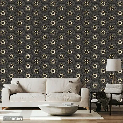 WALLWEAR - Self Adhesive Wallpaper For Walls And Wall Sticker For Home D&eacute;cor (KalaSitara) Extra Large Size (300x40cm) 3D Wall Papers For Bedroom, Livingroom, Kitchen, Hall, Office Etc Decorations-thumb3