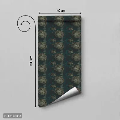 WALLWEAR - Self Adhesive Wallpaper For Walls And Wall Sticker For Home D&eacute;cor (TropicalFlower) Extra Large Size (300x40cm) 3D Wall Papers For Bedroom, Livingroom, Kitchen, Hall, Office Etc Decorations-thumb2