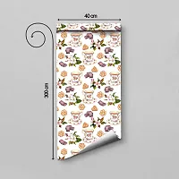 DeCorner - Self Adhesive Wallpaper for Walls (Bakery) Extra Large Size (300x40) Cm Wall Stickers for Bedroom | Wall Stickers for Living Room | Wall Stickers for Kitchen | Pack of-1-thumb3