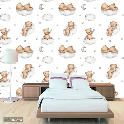 Self Adhesive Wallpapers (SleepingPanda) Wall Stickers Extra Large (300x40cm) for Bedroom | Livingroom | Kitchen | Hall Etc-thumb4