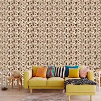 DeCorner - Self Adhesive Wallpaper for Walls (GoldenFan) Extra Large Size (300x40) Cm Wall Stickers for Bedroom | Wall Stickers for Living Room | Wall Stickers for Kitchen | Pack of-1-thumb2