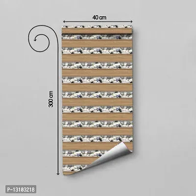 WALLWEAR - Self Adhesive Wallpaper For Walls And Wall Sticker For Home D&eacute;cor (MarbleShelf) Extra Large Size (300x40cm) 3D Wall Papers For Bedroom, Livingroom, Kitchen, Hall, Office Etc Decorations-thumb2