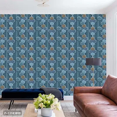 WALLWEAR - Self Adhesive Wallpaper For Walls And Wall Sticker For Home D&eacute;cor (DNA) Extra Large Size (300x40cm) 3D Wall Papers For Bedroom, Livingroom, Kitchen, Hall, Office Etc Decorations-thumb4