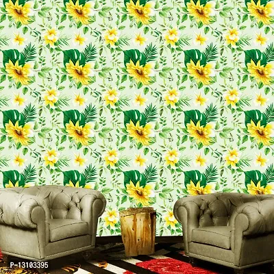 WALLWEAR - Self Adhesive Wallpaper For Walls And Wall Sticker For Home D&eacute;cor (WildFlower) Extra Large Size (300x40cm) 3D Wall Papers For Bedroom, Livingroom, Kitchen, Hall, Office Etc Decorations-thumb3