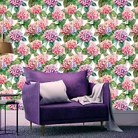 DeCorner - Self Adhesive Wallpaper for Walls (PeppyFlower) Extra Large Size (300x40) Cm Wall Stickers for Bedroom | Wall Stickers for Living Room | Wall Stickers for Kitchen | Pack of-1-thumb4