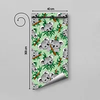 WALLWEAR - Self Adhesive Wallpaper For Walls And Wall Sticker For Home D&eacute;cor (Koala) Extra Large Size (300x40cm) 3D Wall Papers For Bedroom, Livingroom, Kitchen, Hall, Office Etc Decorations-thumb1