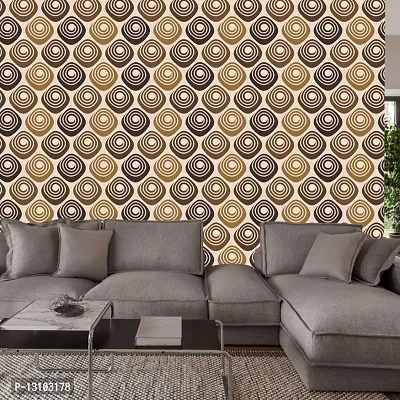 WALLWEAR - Self Adhesive Wallpaper For Walls And Wall Sticker For Home D&eacute;cor (Jalebi) Extra Large Size (300x40cm) 3D Wall Papers For Bedroom, Livingroom, Kitchen, Hall, Office Etc Decorations-thumb4