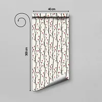 WALLWEAR - Self Adhesive Wallpaper For Walls And Wall Sticker For Home D&eacute;cor (CherryBail) Extra Large Size (300x40cm) 3D Wall Papers For Bedroom, Livingroom, Kitchen, Hall, Office Etc Decorations-thumb1