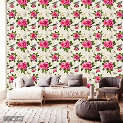 Self Adhesive Wallpapers (SparrowCage) Wall Stickers Extra Large (300x40cm) for Bedroom | Livingroom | Kitchen | Hall Etc-thumb4