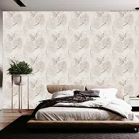 Self Adhesive Wallpapers (OldPipleLeaf) Wall Stickers Extra Large (300x40cm) for Bedroom | Livingroom | Kitchen | Hall Etc-thumb3