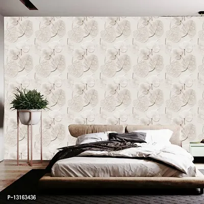 Self Adhesive Wallpapers (OldPipleLeaf) Wall Stickers Extra Large (300x40cm) for Bedroom | Livingroom | Kitchen | Hall Etc-thumb4