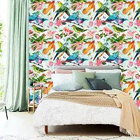 Stylish Fancy Designer Vinyl Self Adhesive Wallpaper Stickers For Home Decoration Big Size 300x40 Cm Wall Stickers For Wall-thumb2