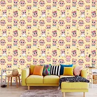 WALLWEAR - Self Adhesive Wallpaper For Walls And Wall Sticker For Home D&eacute;cor (CuteKitty) Extra Large Size (300x40cm) 3D Wall Papers For Bedroom, Livingroom, Kitchen, Hall, Office Etc Decorations-thumb2