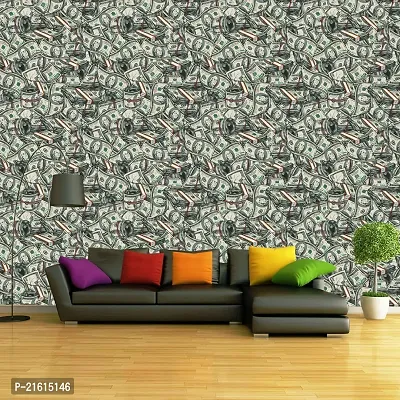 DeCorner - Self Adhesive Wallpaper for Walls (Dollar) Extra Large Size (300x40) Cm Wall Stickers for Bedroom | Wall Stickers for Living Room | Wall Stickers for Kitchen | Pack of-1-thumb3