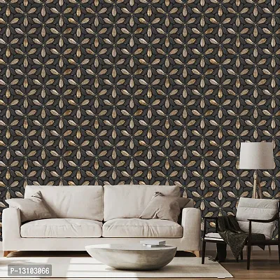 WALLWEAR - Self Adhesive Wallpaper For Walls And Wall Sticker For Home D&eacute;cor (CoffeeBeansFlower) Extra Large Size (300x40cm) 3D Wall Papers For Bedroom, Livingroom, Kitchen, Hall, Office Etc Decorations-thumb4