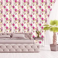 DeCorner - Self Adhesive Wallpaper for Walls (FoggFlower) Extra Large Size (300x40) Cm Wall Stickers for Bedroom | Wall Stickers for Living Room | Wall Stickers for Kitchen | Pack of-1-thumb4