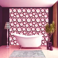 DeCorner - Self Adhesive Wallpaper for Walls (PinkFlower) Extra Large Size (300x40) Cm Wall Stickers for Bedroom | Wall Stickers for Living Room | Wall Stickers for Kitchen | Pack of-1-thumb4