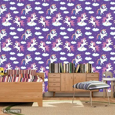 Self Adhesive Wallpapers (UniconeCloud) Wall Stickers Extra Large (300x40cm) for Bedroom | Livingroom | Kitchen | Hall Etc-thumb4