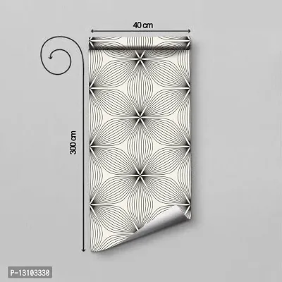 WALLWEAR - Self Adhesive Wallpaper For Walls And Wall Sticker For Home D&eacute;cor (SpiderFlower) Extra Large Size (300x40cm) 3D Wall Papers For Bedroom, Livingroom, Kitchen, Hall, Office Etc Decorations-thumb2