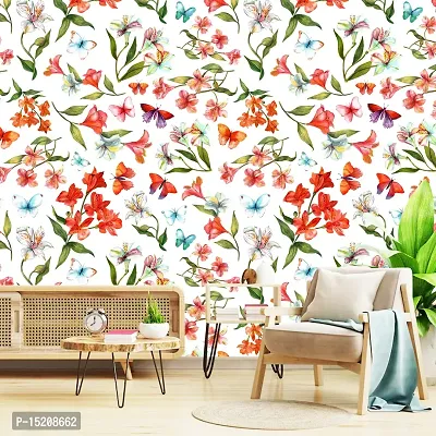 Stylish Fancy Designer Vinyl Self Adhesive Wallpaper Stickers For Home Decoration Big Size 300x40 Cm Wall Stickers For Wall-thumb4