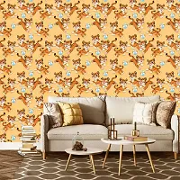 DeCorner - Self Adhesive Wallpaper for Walls (BabyTiger) Extra Large Size (300x40) Cm Wall Stickers for Bedroom | Wall Stickers for Living Room | Wall Stickers for Kitchen | Pack of-1-thumb2