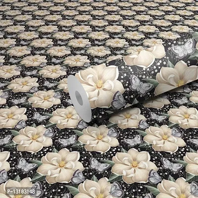 WALLWEAR - Self Adhesive Wallpaper For Walls And Wall Sticker For Home D&eacute;cor (GraniteFlower) Extra Large Size (300x40cm) 3D Wall Papers For Bedroom, Livingroom, Kitchen, Hall, Office Etc Decorations