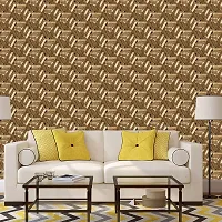 Self Adhesive Wallpapers (GoldenPatti) Wall Stickers Extra Large (300x40cm) for Bedroom | Livingroom | Kitchen | Hall Etc-thumb2