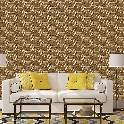Self Adhesive Wallpapers (GoldenPatti) Wall Stickers Extra Large (300x40cm) for Bedroom | Livingroom | Kitchen | Hall Etc-thumb3