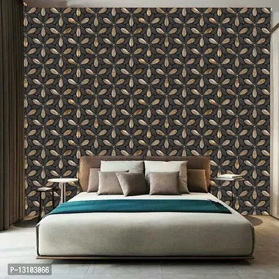 WALLWEAR - Self Adhesive Wallpaper For Walls And Wall Sticker For Home D&eacute;cor (CoffeeBeansFlower) Extra Large Size (300x40cm) 3D Wall Papers For Bedroom, Livingroom, Kitchen, Hall, Office Etc Decorations-thumb3