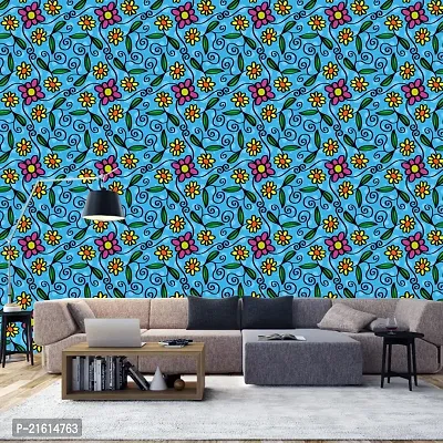 DeCorner - Self Adhesive Wallpaper for Walls (PaintingSunflower) Extra Large Size (300x40) Cm Wall Stickers for Bedroom | Wall Stickers for Living Room | Wall Stickers for Kitchen | Pack of-1-thumb4