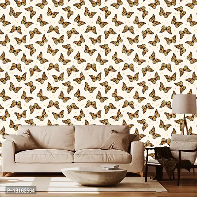 Self Adhesive Wallpapers (Titli) Wall Stickers Extra Large (300x40cm) for Bedroom | Livingroom | Kitchen | Hall Etc-thumb4